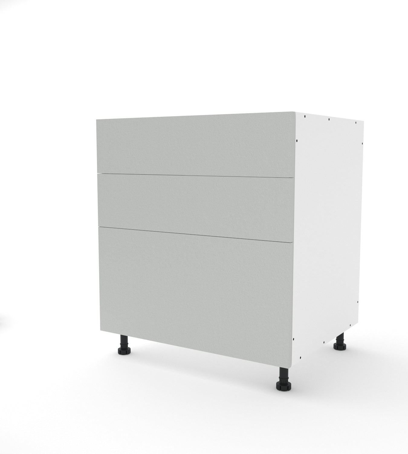 B3D.24 (Base Cabinet with 2 Equal Top Drawers and a Deep Drawer)