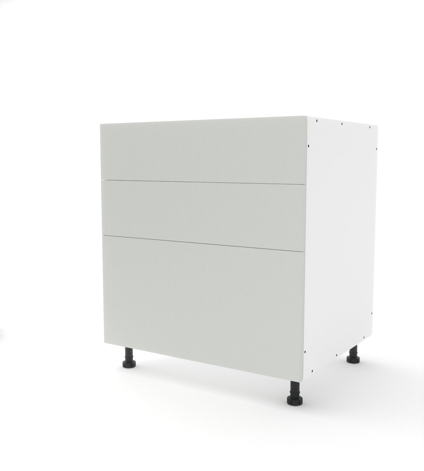 B3D.30 (Base Cabinet with 2 Equal Top Drawers and a Deep Drawer)