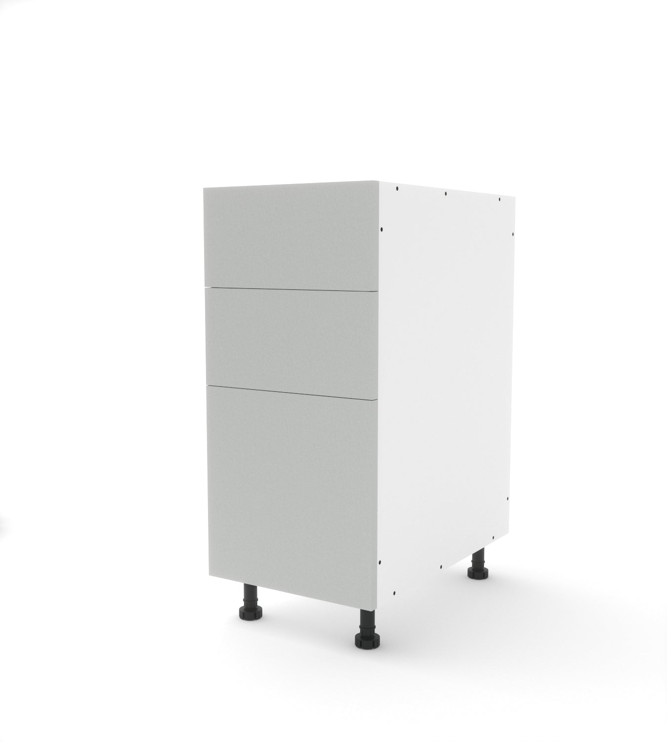 B3D.18 (Base Cabinet with 2 Equal Top Drawers and a Deep Drawer)