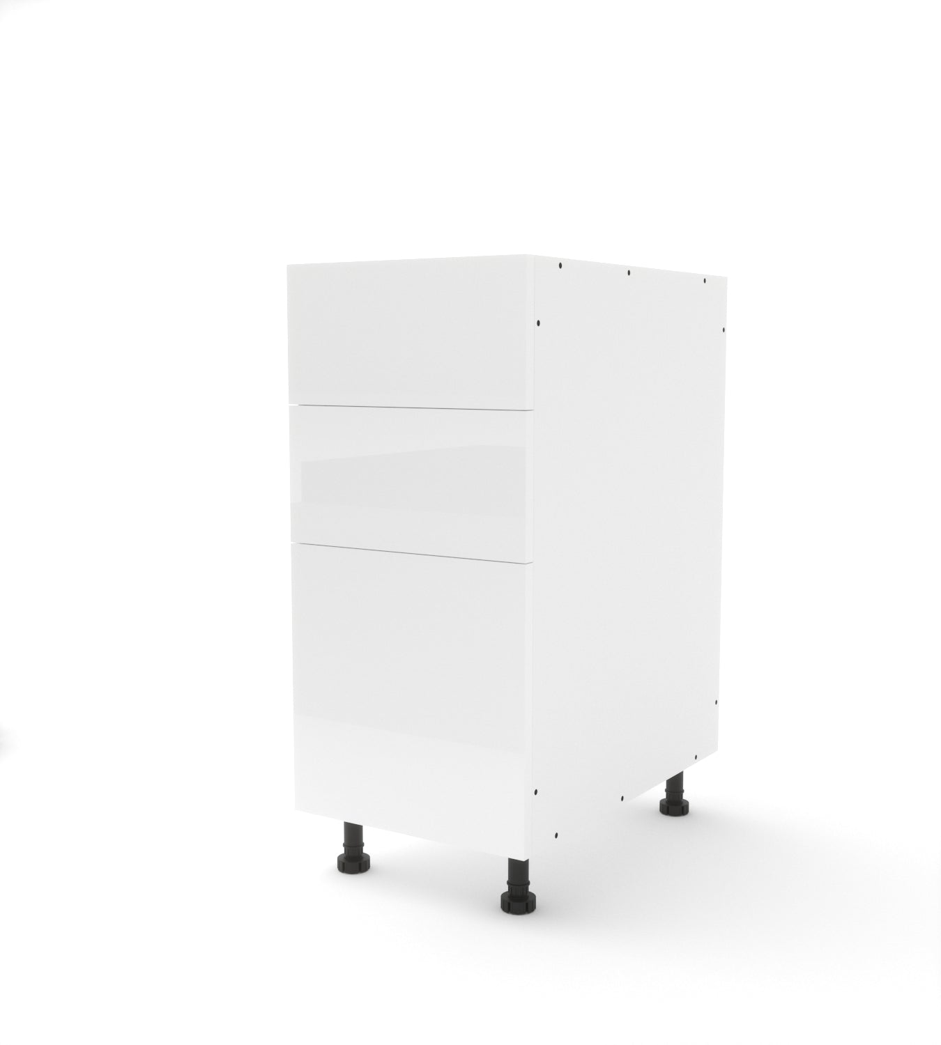 B3D.18 (Base Cabinet with 2 Equal Top Drawers and a Deep Drawer)