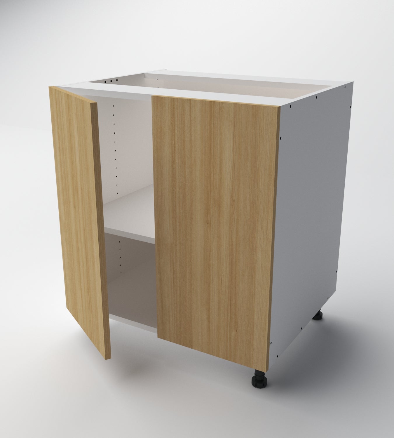 BF.36 (Base Cabinet with 2 doors and 1 shelf)